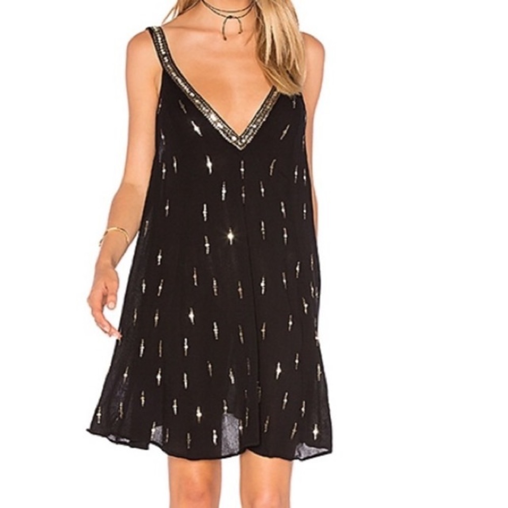 Free People Rising Sun Slip Dress
